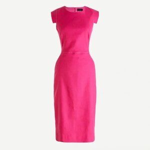 J. Crew Pink Resume Sheath Dress 22